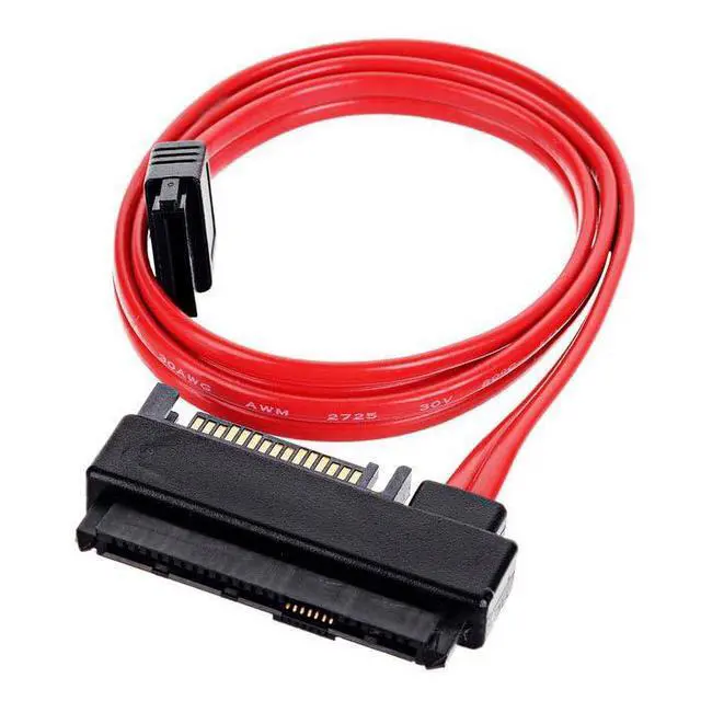 Alt view image 3 of 7 - SAS Cable SFF-8482 SAS 29 Pin to SATA 22Pin Hard Disk Drive Raid Extension Cable Unidirectional (No Integrated Chips) with 15 Pin SATA Power Port (50cm)