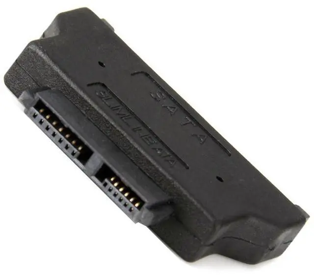 Main image of SATA 22Pin Male to Slimline SATA 13P Female HDD HD Hard Disk Drive Convertor Adapter 6Gbps for Universal Laptop CD DVD-ROM Optical Bay
