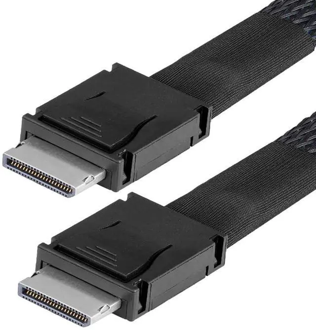 Main image of OCuLink PCIe 4.0 PCI-Express SFF-8611 4i to OCuLink SFF-8611 Data Active Cable for eGPU SSD External Graphics Card 100cm