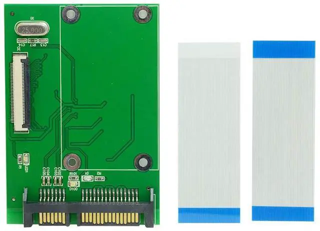 Main image of IDE 40Pin ZIF LIF CE 1.8 Inch SSD HDD MK2008GAL MK3008GAL MK1634GAL MK8010GAH MK8022GAA MK1231GAL Disk to SATA 22Pin Convertor Adapter PC Board with Dual LIF Flat Cable