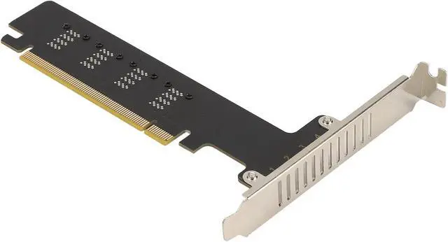 Alt view image 2 of 7 - PCIE to U.2 PCIE X16 Adapter Card 4 Ports U.2 NVME SFF8643 SFF8639 LED Indicator