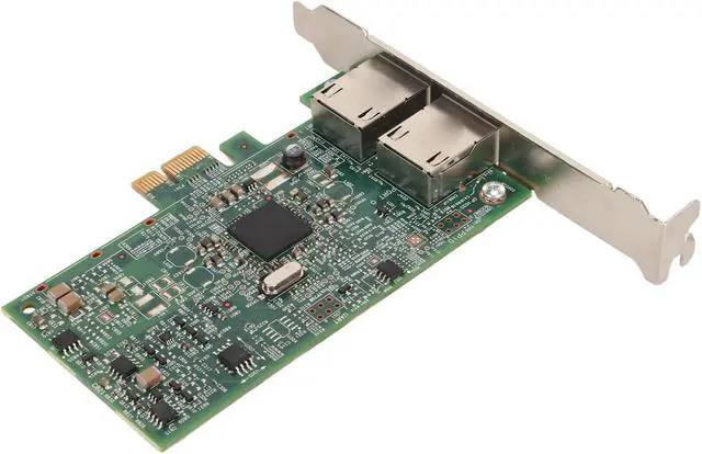 Alt view image 3 of 7 - PCIe Network Card BCM5720 Chip 5GT S 10.100.1000Mbps 2 Gigabit RJ45 Server Adapter for Server 2008