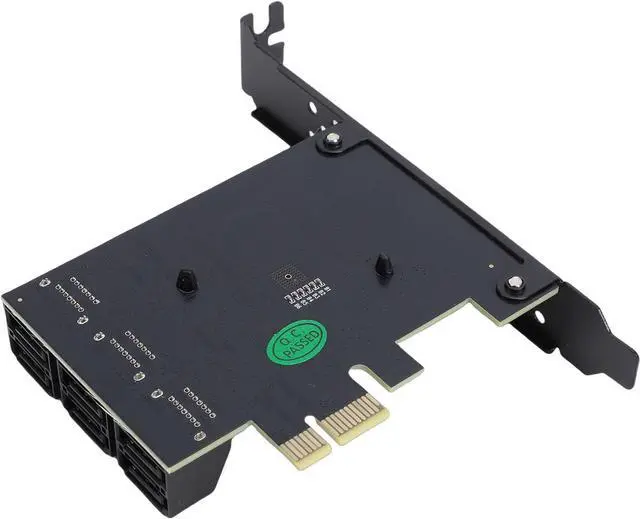 Alt view image 3 of 7 - 6 Port PCI E to Serial ATA 3.0 Controller Expansion Card for Fast Data Transfer Compatible with and Systems