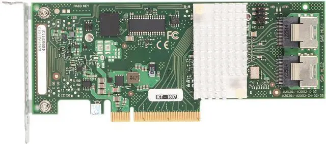 Main image of High Speed Transmission, 2 SAS Interfaces, Flexible Array Configuration, PCIe Interface, High PerformanceController Card 6Gbps 2 SAS SSF 8087 for Computer Disk