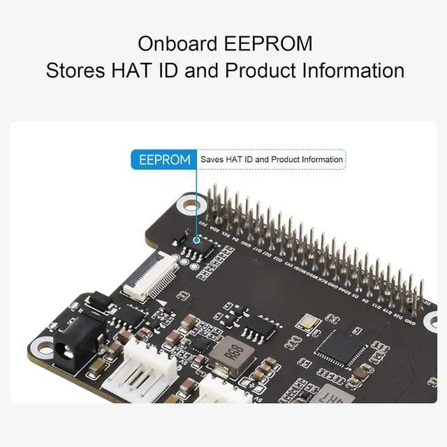 Alt view image 7 of 7 - PCIe to 2Ch SATA Adapter, Onboard Dual LED Indicators and EEPROM, Compatible with SATA Hard Drive Protocol Compatible with RPi 5