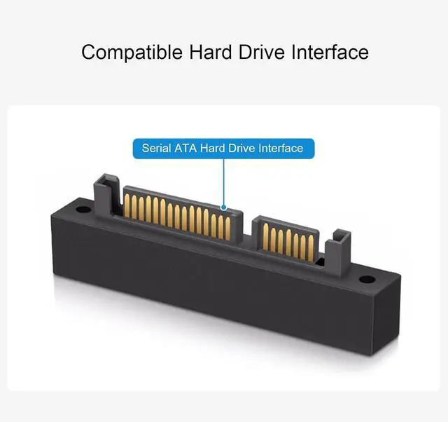 Alt view image 5 of 7 - PCIe to 2Ch SATA Adapter, Onboard Dual LED Indicators and EEPROM, Compatible with SATA Hard Drive Protocol Compatible with RPi 5