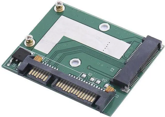 Alt view image 6 of 7 - 2PCS mSATA SSD to 2.5'' SATA 6.0 GPS Adapter Converter Card Module Board Pad Pcie