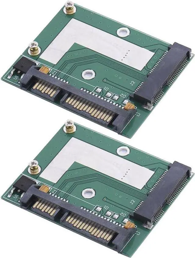 Main image of 2PCS mSATA SSD to 2.5'' SATA 6.0 GPS Adapter Converter Card Module Board Pad Pcie