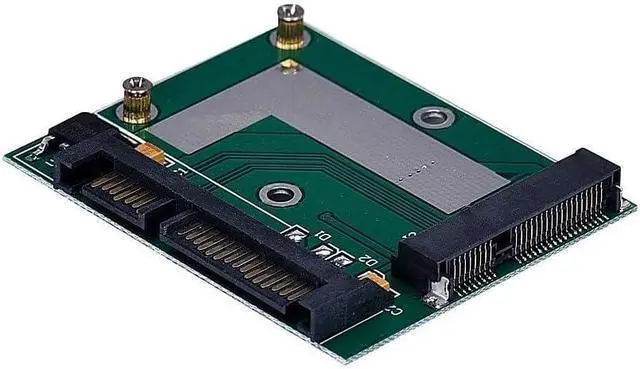 Alt view image 7 of 7 - 2PCS mSATA SSD to 2.5'' SATA 6.0 GPS Adapter Converter Card Module Board Pad Pcie