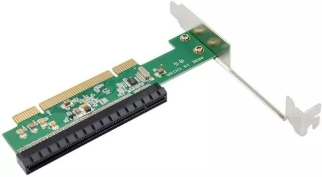 Alt view image 7 of 7 - PCI to PCI Express Conversion Card PCI 32-Bit Card for PCIE X16 Adapter Conver