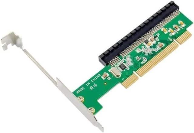 Alt view image 4 of 7 - PCI to PCI Express Conversion Card PCI 32-Bit Card for PCIE X16 Adapter Conver