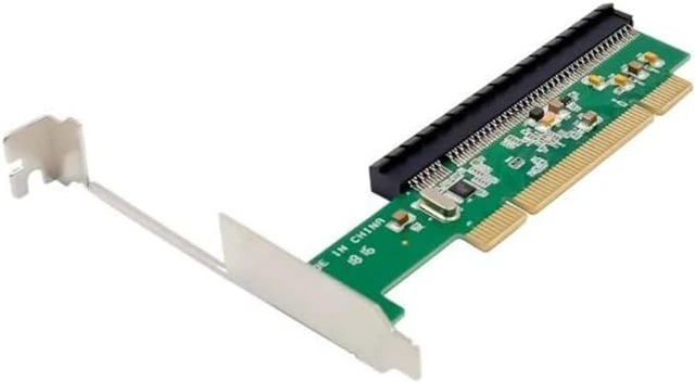 Alt view image 2 of 7 - PCI to PCI Express Conversion Card PCI 32-Bit Card for PCIE X16 Adapter Conver