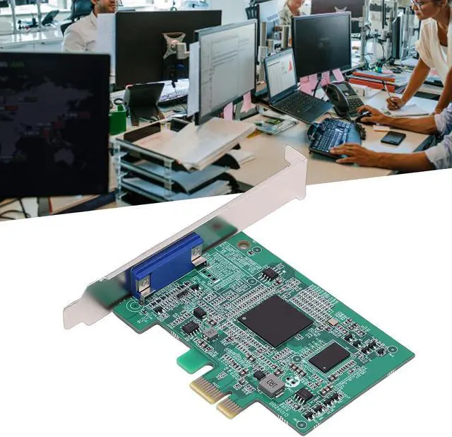 Alt view image 5 of 7 - PCIe Graphics Card, No Driver Needed, Dual Slot PCI Interface, Support Multiple Display Modes, for VOD Music Systems and Multiple Devices