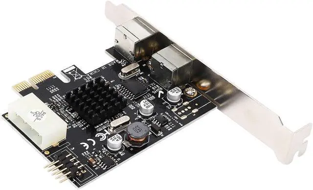 Alt view image 3 of 7 - PCIe to PS/2 Expansion Card, High Temperature PS/2 Mouse Expansion Card