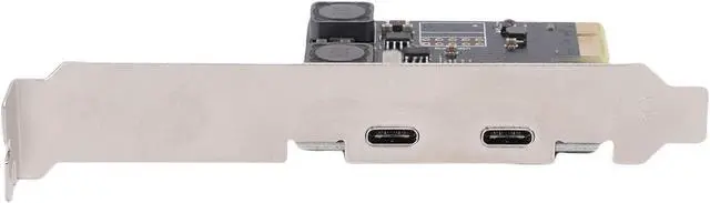 Alt view image 3 of 7 - 5Gbps PCIe to Type C Expansion Card, 2 Port PCIe USB 3.0 Expansion Card for Wins 7, 8, 10, PCIe X1 Interface for PCIE X1, X2, X4, X8, X16