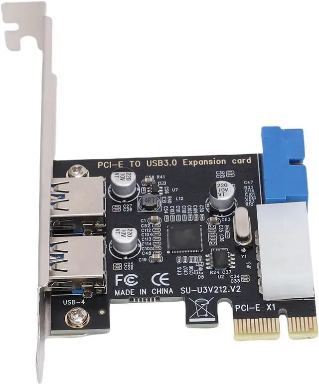 Main image of PCIE High Speed USB 3.0 Expansion Card, 5Gbps, 2 Ports for Desktop Computers, USB 3.0 Expansion Card for PC