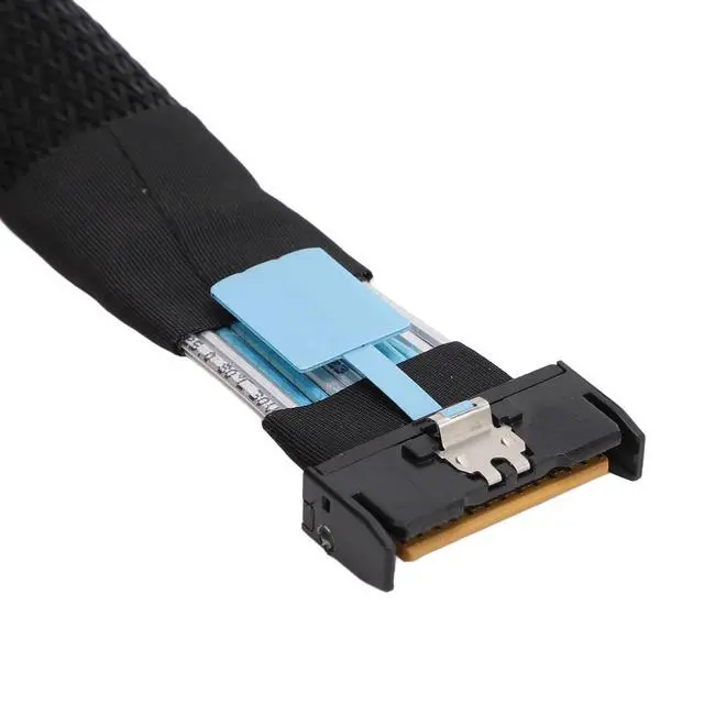 Alt view image 4 of 7 - Professional High Speed PCIE 5.0 Cable MCIO 8i to MCIO 8i for Servers Data Centers 19.7 Inches, 32 GT/s Transfer Speed, OFC Silver Material