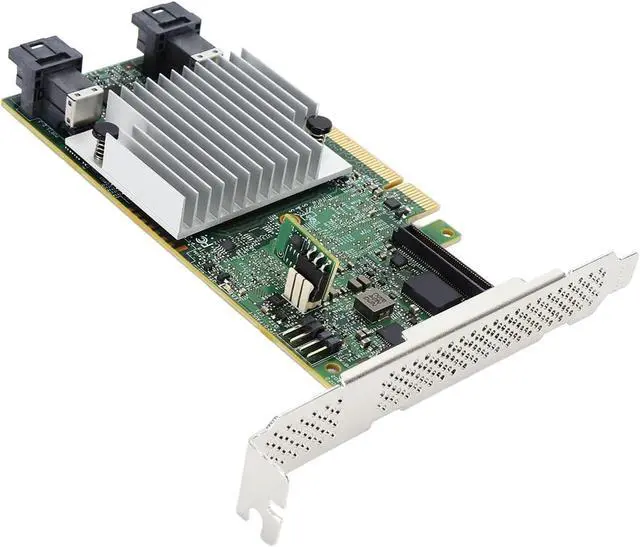 Alt view image 4 of 7 - Controller Card, PCI Express 3.0 X8 SAS Controller Card 1G Cache High Speed Data Management