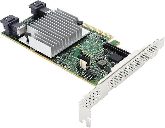 Alt view image 7 of 7 - Controller Card, PCI Express 3.0 X8 SAS Controller Card 1G Cache High Speed Data Management