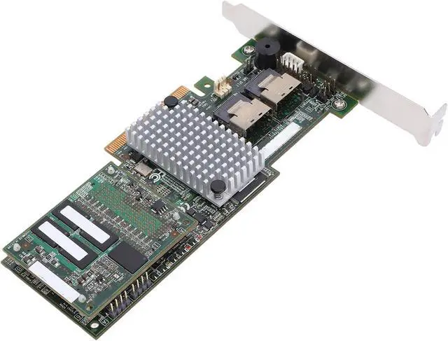 Alt view image 4 of 7 - SAS Controller, 6Gbit Fast Interface, 1GB PCI Express Cache