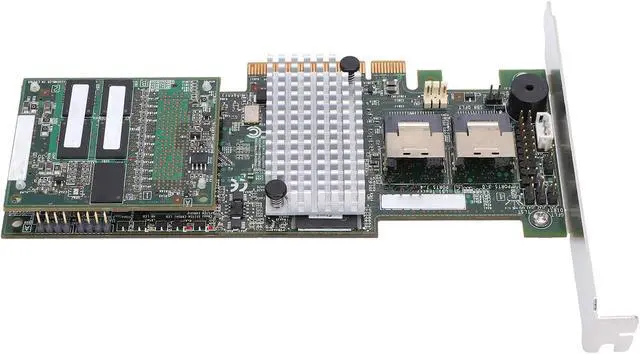 Alt view image 3 of 7 - SAS Controller, 6Gbit Fast Interface, 1GB PCI Express Cache