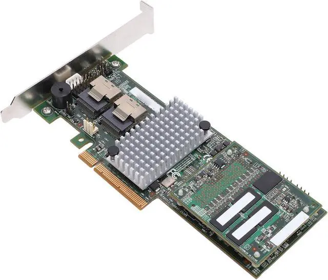 Alt view image 6 of 7 - SAS Controller, 6Gbit Fast Interface, 1GB PCI Express Cache