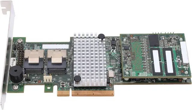 Alt view image 2 of 7 - SAS Controller, 6Gbit Fast Interface, 1GB PCI Express Cache