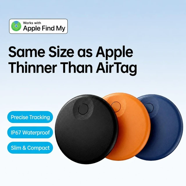 Alt view image 4 of 4 - 2025 Global Bluetooth Tracker Compatible with Apple Find My, AirTag Alternative Black