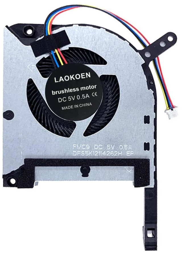 Alt view image 4 of 7 - New Replacement Cooling Fans for ASUS TUF Gaming(2020) FX505D FX505DT FA506 FX506 FX506LU FX706 FX95DU FX506L FX505DD FX505 FX705G FX506Li FX705DU FX705DT FA506IV FA506IU FX706 FA706 Laptop Fan