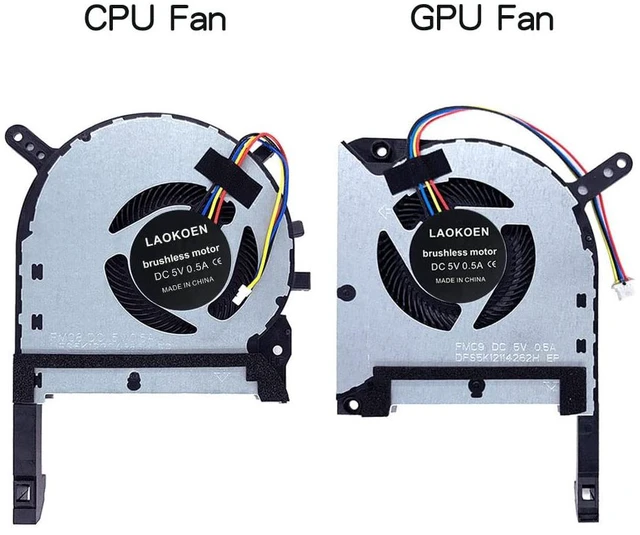 Alt view image 2 of 7 - New Replacement Cooling Fans for ASUS TUF Gaming(2020) FX505D FX505DT FA506 FX506 FX506LU FX706 FX95DU FX506L FX505DD FX505 FX705G FX506Li FX705DU FX705DT FA506IV FA506IU FX706 FA706 Laptop Fan