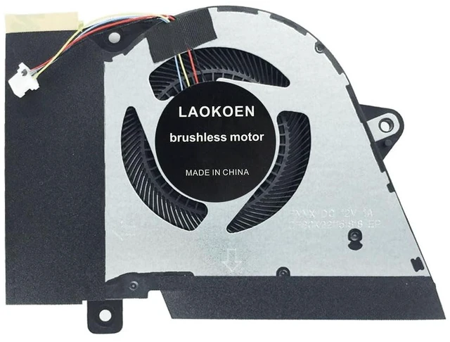 Alt view image 5 of 7 - New Replacement Cooling Fans for ASUS ROG Zephyrus G14 GA401I GA401IV GA401IH GA401IH-BR7N2BL Laptop Series P/N:13NR03F0AP0101 DFSCK22105182H FMBB 13NR03F0AP0301 DFSCK22115181H FMBC 12V 1A Fan