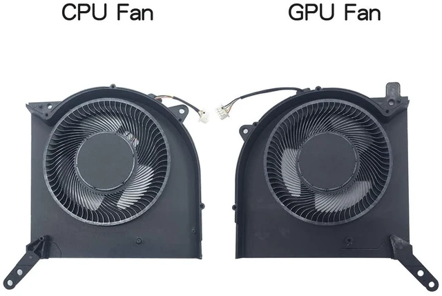 Alt view image 3 of 6 - New Replacement Cooling Fans for Lenovo Legion 5 Pro 16ACH6H(Type:82JQ) R9000P 2021H RTX3060ti RTX3070ti Model Gaming Laptop CPU GPU Fan p/n: 5H40S20280 5H40S20281 5H40S20277 FNKF FNKD DC10V 0.8A