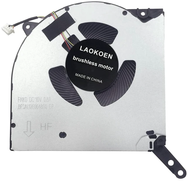 Alt view image 6 of 6 - New Replacement Cooling Fans for Lenovo Legion 5 Pro 16ACH6H(Type:82JQ) R9000P 2021H RTX3060ti RTX3070ti Model Gaming Laptop CPU GPU Fan p/n: 5H40S20280 5H40S20281 5H40S20277 FNKF FNKD DC10V 0.8A