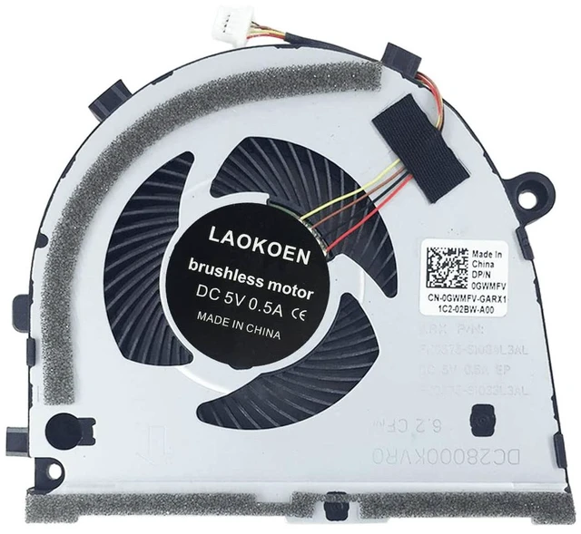 Alt view image 5 of 6 - New Replacement Cooling Fans for Dell G3-3579 G3 15 3579 Gaming Series Laptop CPU+GPU Fan One Pair P/N: 0GWMFV 0TJHF2 5V 0.5A (4-Pin 4-Wire)