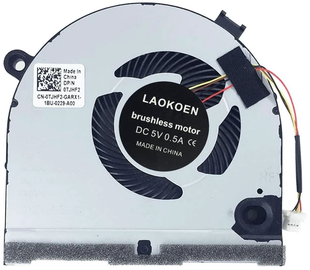 Alt view image 4 of 6 - New Replacement Cooling Fans for Dell G3-3579 G3 15 3579 Gaming Series Laptop CPU+GPU Fan One Pair P/N: 0GWMFV 0TJHF2 5V 0.5A (4-Pin 4-Wire)