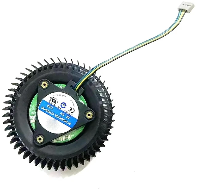 Main image of This Cooling Fan for ASUS RTX 3070Ti 3070 3080 3090 Turbo/LHR Turbo V2 Graphics Card Version 78mm CF7525U12D 2.2A 4 Pin