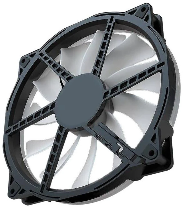 Alt view image 4 of 7 - 200mm Case Fan 5V 3PIN ARGB 20CM 4PIN PWM CPU Cooling Fan Addressable RGB Cooling Slient PC Computer Fan