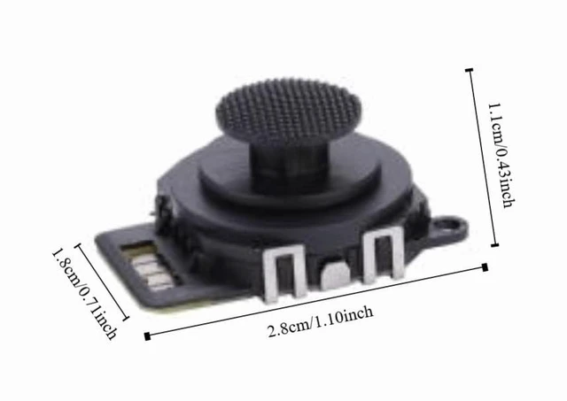 Main image of 4Pcs 3D Analog Joystick for PSP2000 - Replacement Thumbstick Controller with Ergonomic Design, Smooth Gameplay Control