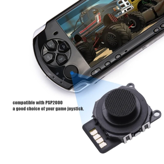 Alt view image 6 of 6 - 4Pcs 3D Analog Joystick for PSP2000 - Replacement Thumbstick Controller with Ergonomic Design, Smooth Gameplay Control