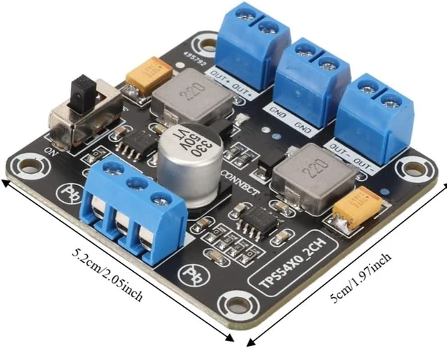 Alt view image 3 of 7 - Positive Negative Dual Output Module 12V 15V Voltage Converter with Reverse Polarity Protection for Industrial Automation, LED Lighting