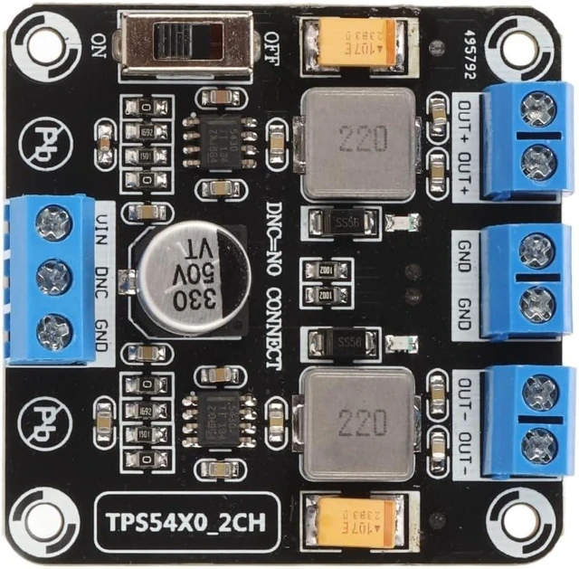 Main image of Positive Negative Dual Output Module 12V 15V Voltage Converter with Reverse Polarity Protection for Industrial Automation, LED Lighting