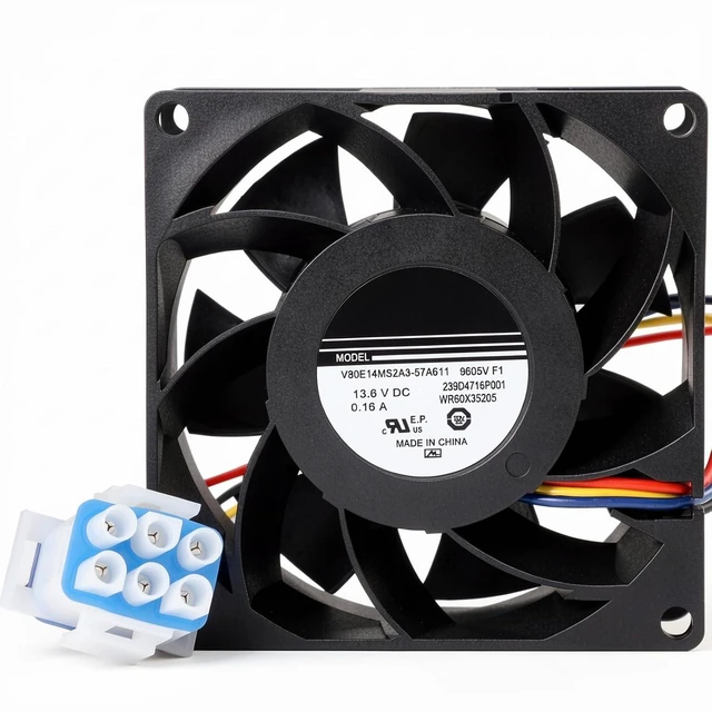 Main image of WR60X35205 Refrigerator Fresh Food Evaporator Fan Motor Compatible with GE
Replaces WR60X29099 WR60X24723 WR60X20880 WR60X26281, Replacement Refrigerator Fan Motor, DC 13.6V 0.16A, Stable Operation