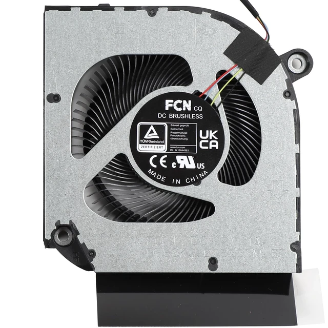 Alt view image 4 of 6 - CPU+GPU Cooling Fan for Acer Predator Helios Neo 16 500 PHN16-71 PHN16-72
PHN16-71-5606, Neo 18 PHN18-71 N22Q22 Laptop Fan Replace