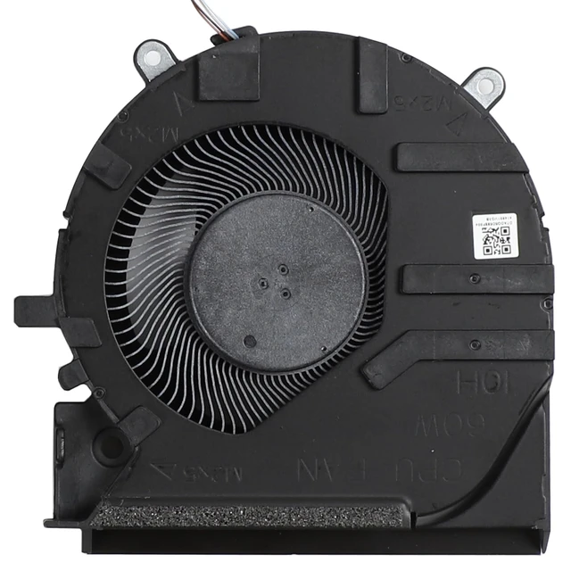 Alt view image 5 of 6 - CPU+GPU Cooling Fan for HP Victus 16-D 16-E RTX3050 (60W)
Replacement M75721-001 M75723-001 TPN-Q263 TPN-Q264 16-D0111TX 16-e0011ns NS75C06-20K19 NS75C06-20K20 DC5V 0.6A Fan