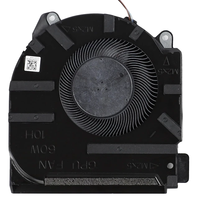 Alt view image 6 of 6 - CPU+GPU Cooling Fan for HP Victus 16-D 16-E RTX3050 (60W)
Replacement M75721-001 M75723-001 TPN-Q263 TPN-Q264 16-D0111TX 16-e0011ns NS75C06-20K19 NS75C06-20K20 DC5V 0.6A Fan