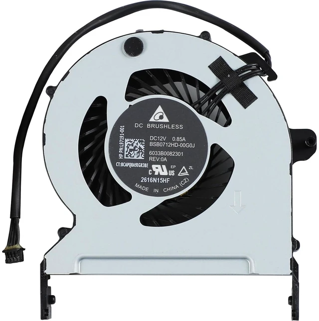 Main image of GPU Cooling Fan for HP Z2 Mini G5 Workstation L97191-001 17mm Thickness
BSB0712HD-00G0J 6033B0082301 DC12V 0.85A Fan Replacement