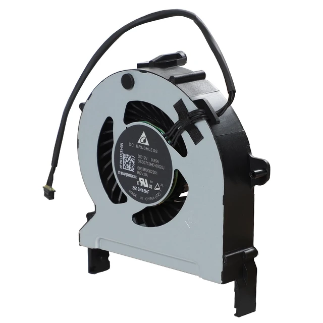 Alt view image 6 of 6 - GPU Cooling Fan for HP Z2 Mini G5 Workstation L97191-001 17mm Thickness
BSB0712HD-00G0J 6033B0082301 DC12V 0.85A Fan Replacement