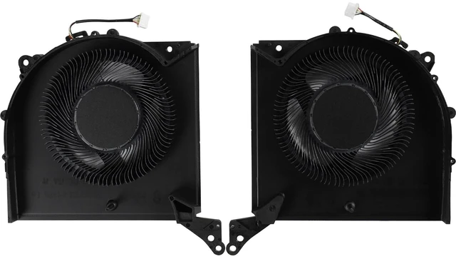 Alt view image 2 of 6 - CPU+GPU Cooling Fan for Lenovo Legion Pro 7 16ARX8H 16IRX8 16IRX8H 82WQ
Y9000K R9000K 2023 Fan Replacement, 5H40S20787 5H40S20788 FQF7 DFSCL12E06486P FQF8 DFSCL12E16486P, DC 12V 1A
