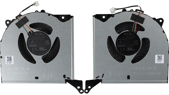 Main image of CPU+GPU Cooling Fan for Lenovo Legion Pro 7 16ARX8H 16IRX8 16IRX8H 82WQ
Y9000K R9000K 2023 Fan Replacement, 5H40S20787 5H40S20788 FQF7 DFSCL12E06486P FQF8 DFSCL12E16486P, DC 12V 1A