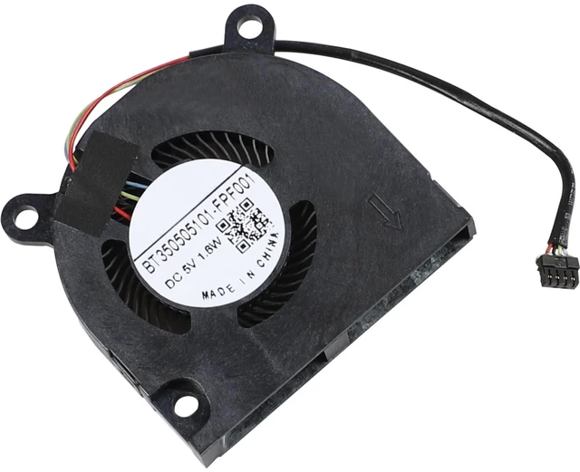 Alt view image 5 of 7 - CPU Cooling Fan for BT350505101-FPF001 DC 5V 0.32A 1.6W Mini PC Laptop
4 wires/4 pins MX1.25 connector, Stable operation, Low noise, Fast Cooling, Please check the fan interface wiring sequence